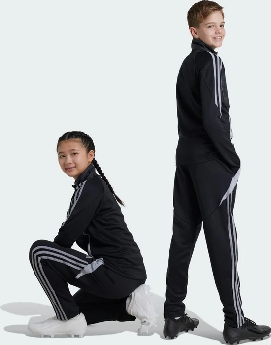adidas Tiro 24 Winterized Trainingshose lang black/light onix (Junior)