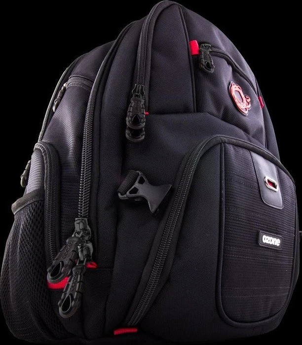 Ozone Survivor 15.6" Rucksack schwarz/rot