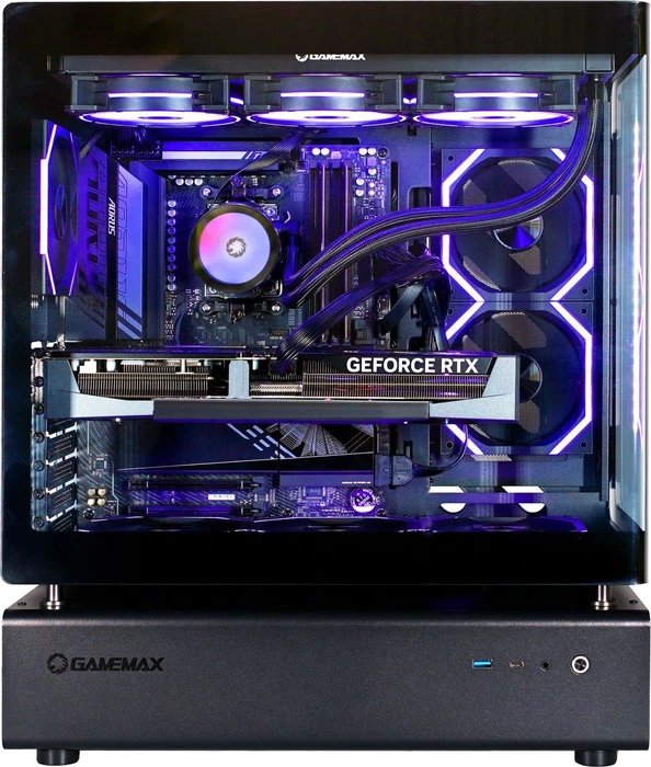 Hyrican Gamemax N80 BK 7751, Ryzen 7 9800X3D, 64GB RAM, 2TB SSD, GeForce RTX 5070 Ti