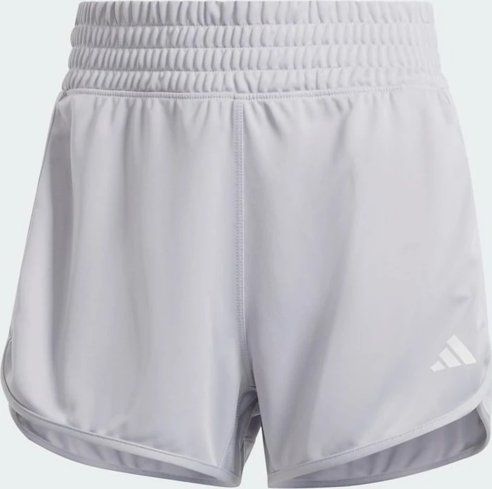 adidas Pacer Essentials Knit High-Rise Shorts glory grey (Damen)