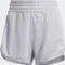 adidas Pacer Essentials Knit High-Rise Shorts glory grey (Damen) Vorschaubild