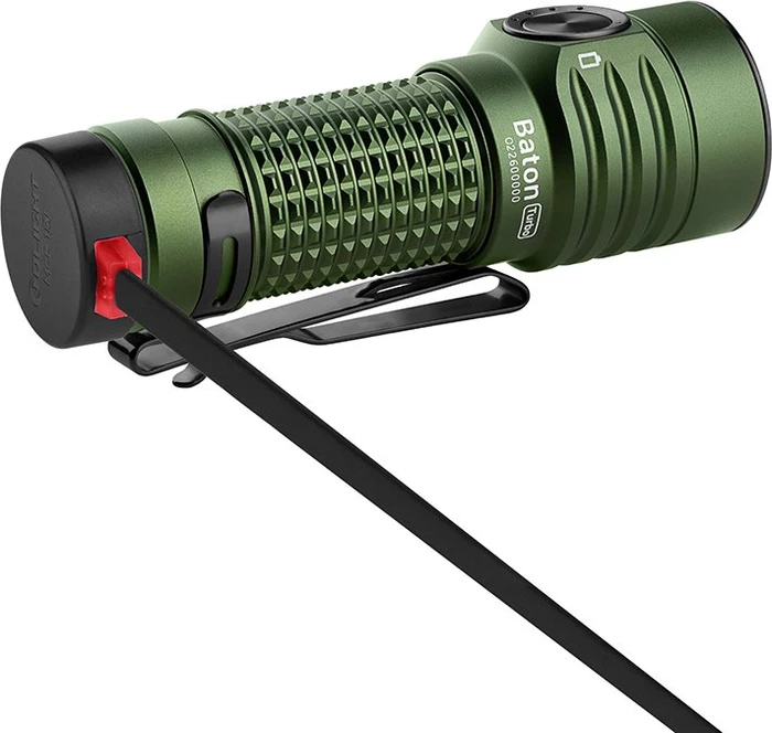 OLight Baton Turbo Taschenlampe od green