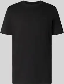 s.Oliver Logo T-Shirt kurzarm schwarz (Herren)