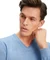 Falke Basic Apparel V-Ausschnitt Pullover azur mel. (Herren) Vorschaubild