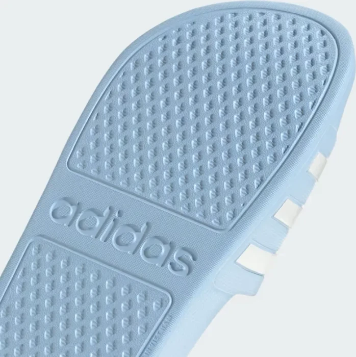 adidas Aqua Adilette glow blue/zero metalic (Damen)