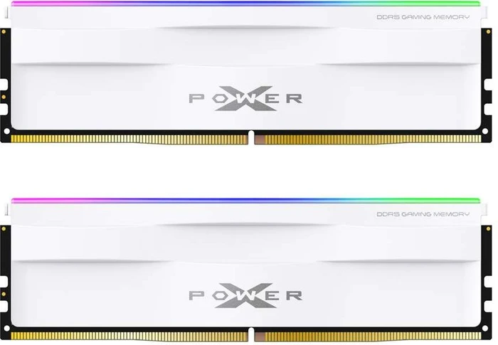 Silicon Power XPOWER Zenith RGB white UDIMM 32GB Kit, DDR5-6000, CL30-38-38-96