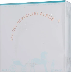 Hermès Eau Des Merveilles Bleue Eau de Toilette nachfüllbar, 100ml