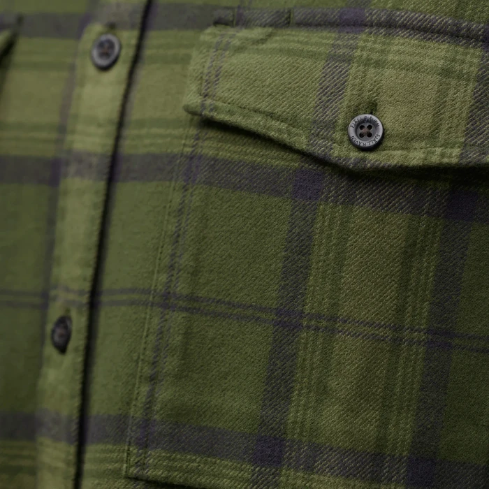 Fjällräven Övik Twill Hemd langarm deep forest/green (Herren)