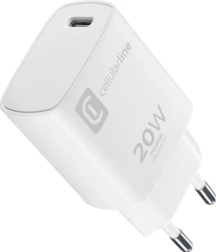 Cellularline USB-C Travel Charger 20W weiß