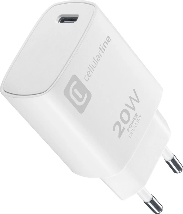 Cellularline USB-C Travel Charger 20W weiß
