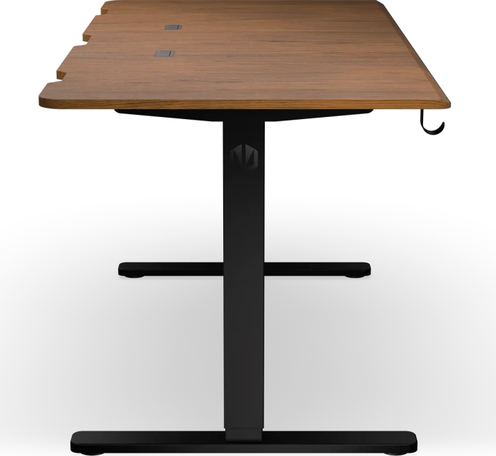 Endorfy Atlas L Electric elektrisch höhenverstellbarer Sitz-Steh-Schreibtisch 150x78cm Dark wood/schwarz