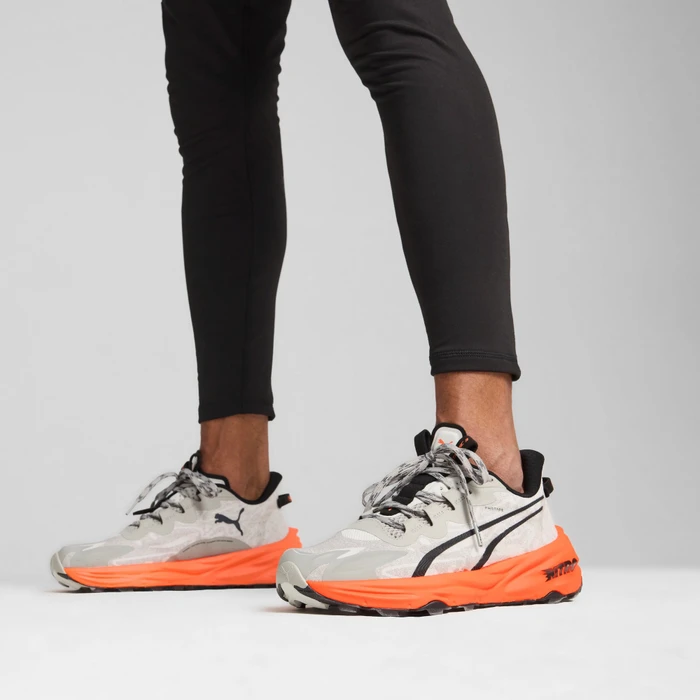 Puma Fast-Trac Nitro 3 smokey gray/flame flicker/puma black (Herren)
