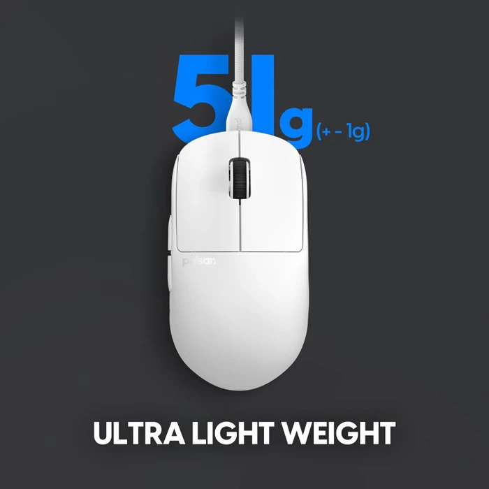 Pulsar Gaming Gears X2H Wired weiß, USB