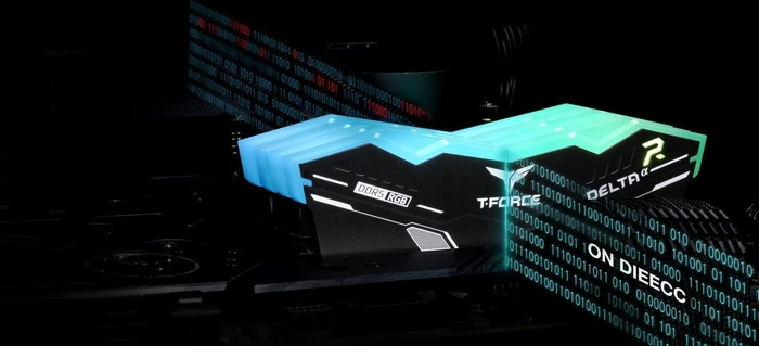 TeamGroup T-Force DELTAα RGB weiß UDIMM 32GB Kit, DDR5-6000, CL30-36-36-76, X8