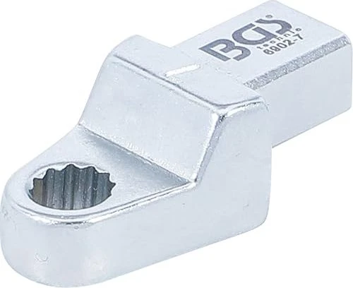 BGS technic Einsteck-Ringschlüssel 9x12mm, 7mm