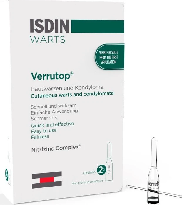 Isdin Verrutop Warzen Ampullen
