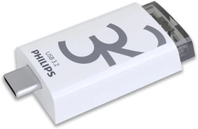 Philips Flash Drive Click Edition 32GB weiß/grau, USB-C, USB 3.2 Gen 1×1