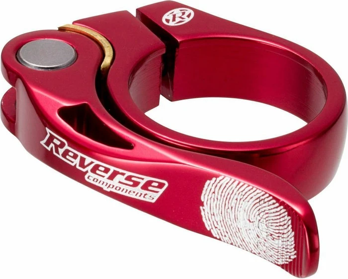 Reverse Long Life 31.8mm Sattelklemme rot