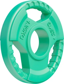 Gorilla Sports Olympia Gummi Gripper 50/51mm Hantelscheibe 1.25kg