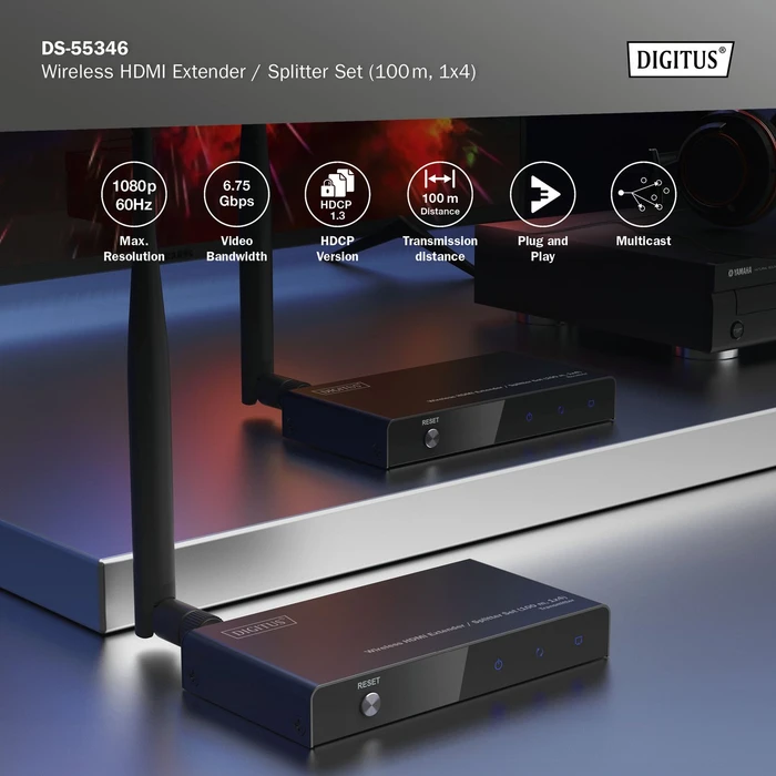 Digitus Wireless HDMI Extender Set
