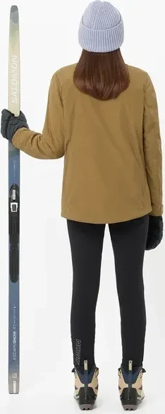 Salomon Mountain Flex Funktionsjacke brilliant olive (Damen)