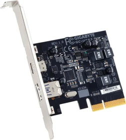 GIGABYTE GC-USB 3.1, 1x USB-C 3.1, 1x USB-A 3.1, PCIe 2.0 x4