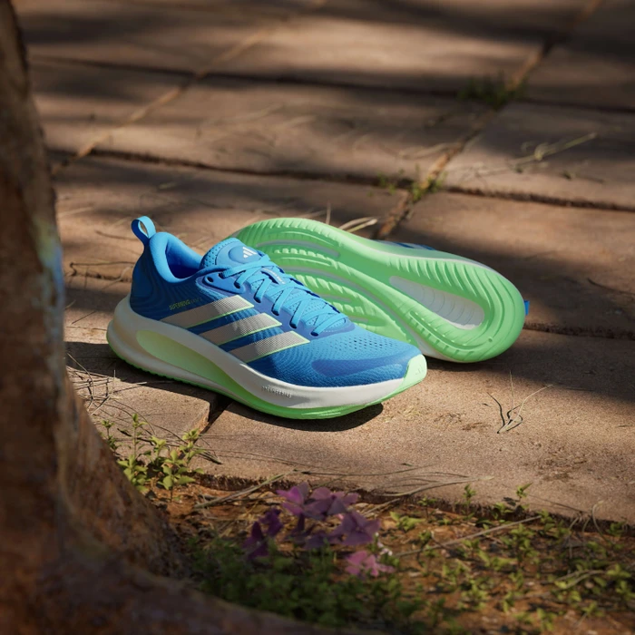 adidas Supernova Ease 2 blue/silver metallic/lime burst (Herren)