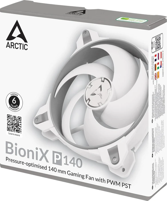 ARCTIC BioniX P140 PWM PST grau/weiß, 140mm