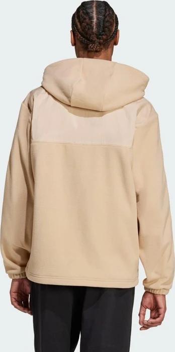adidas Adicolor 3-Streifen Teddy Fleece Hoodie magic beige (Herren)