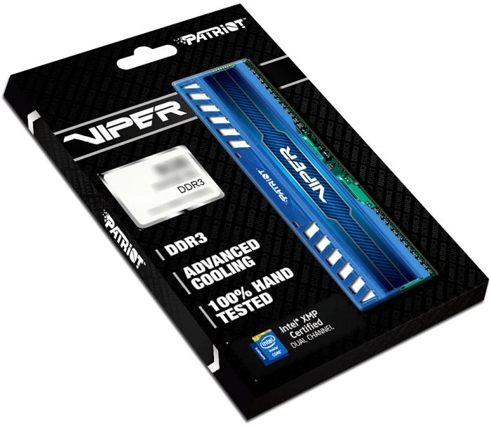 Patriot Viper 3 blau UDIMM 16GB Kit, DDR3-2133, CL11-11-11-30