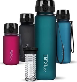 720°DGREE uberBottle softTouch Trinkflasche 1l smaragd green