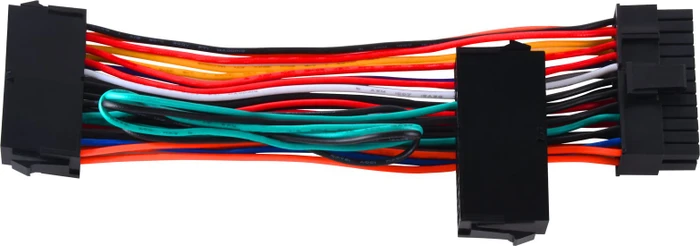 SilverStone PP10, 2x 24-Pin ATX Buchse auf 1x 24-Pin ATX Stecker, 1x Mainboard auf 2x PSU Y-Kabel