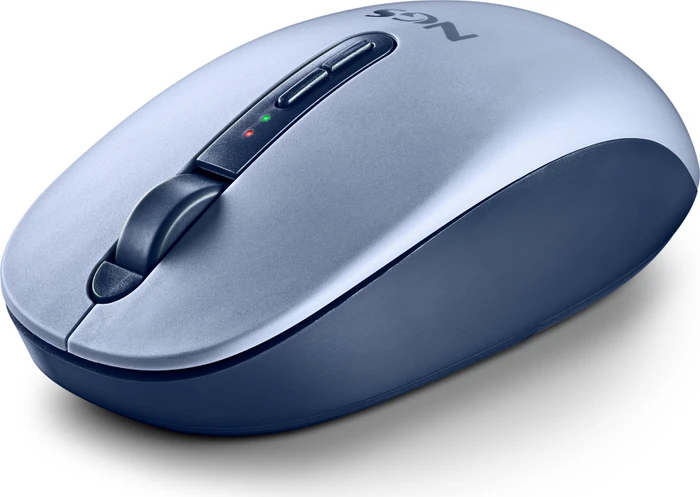 NGS Fog Dual Blue Wireless Mouse, blau, USB/Bluetooth