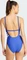 adidas 3-Streifen U-Back Badeanzug semi lucid blue/white (Damen) Vorschaubild