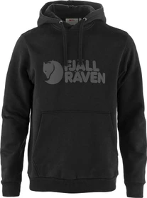 Fjällräven Logo Hoodie schwarz (Herren)