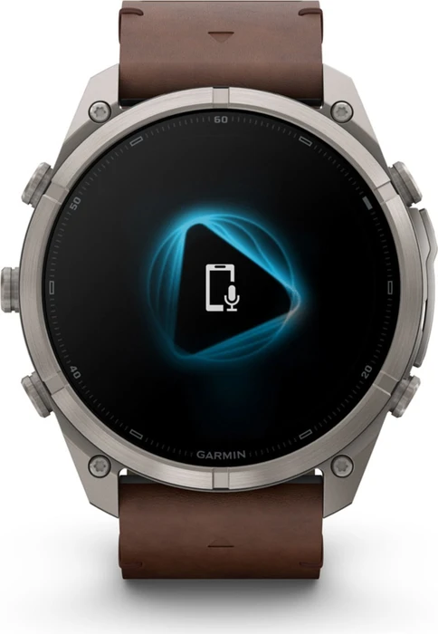 Garmin Fenix 9 Pro inReach 51mm titanium/walnut leather