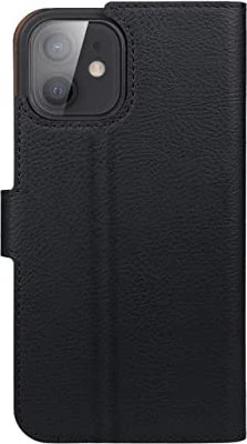Xqisit Slim Wallet Selection Case Anti Bac für Apple iPhone 12 Mini schwarz