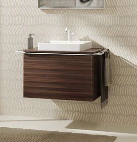 Hansgrohe Xelu Q Waschtischunterschrank 78x48.5cm, 1 Schubkasten, Griff mattschwarz