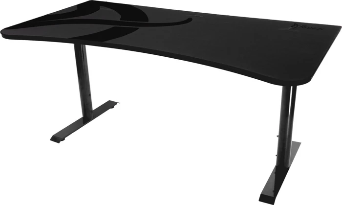 Arozzi Arena Gaming Desk dark grey Schreibtisch 160x82cm schwarz/grau