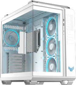 ASUS TUF Gaming GT502 Horizon TG ARGB White, Glasfenster (90DC0093-B19010)