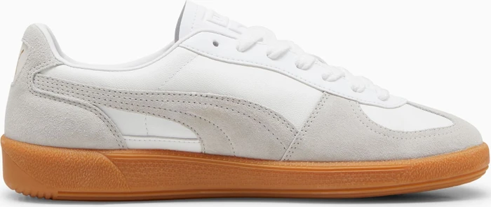 Puma Palermo Leather puma white/glacial gray/gum