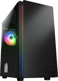 Cougar Purity RGB, schwarz, Glasfenster (CGR-5PC4B-RGB / 385PC40.0001)