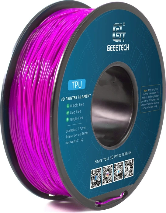 Geeetech TPU, violett, Spule, 1.75mm, 1.00kg