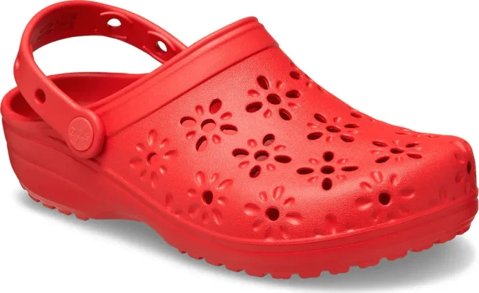 Crocs Classic Floral Cut-Out