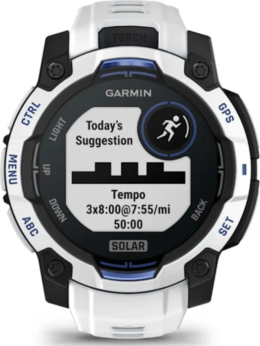 Garmin Instinct 3 Solar 45mm black/stone white