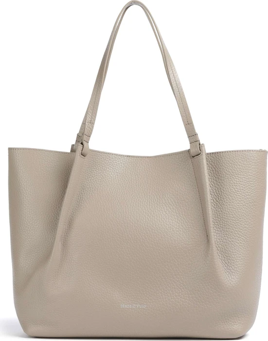 Marc O'Polo Medium aus genarbtem Rindleder Shopper chalky mauve