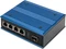 Digitus DN-65 Industrial Railmount Gigabit Switch, 4x RJ-45, 1x SFP, 120W PoE+ Vorschaubild