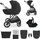 Kinderkraft Prime 3 3in1 Kombi-Kinderwagen schwarz (KSPRIM03BLK3000)