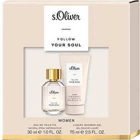 s.Oliver Follow Your Soul Women EdT 30ml + Duschgel 75ml Duftset