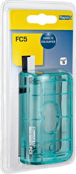 Rapid Colour'Ice FC5 Minilocher, Blister, blau/transparent